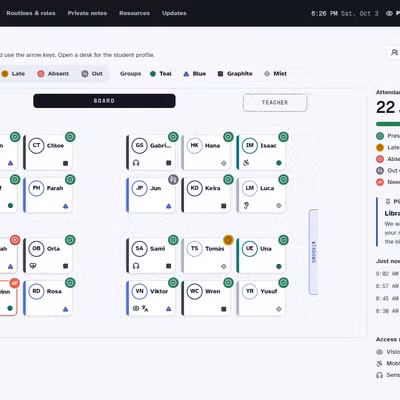 Classroom Management System preview