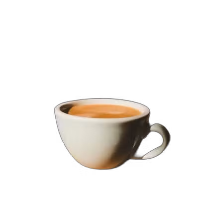 Coffee cup with background removed