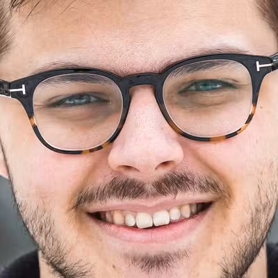 Face detection crop result
